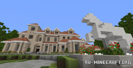  Oak Ridge - Mediterranean Style Mansion  Minecraft