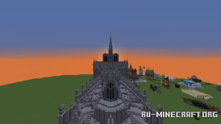  Notre Dame Rebuild  Minecraft