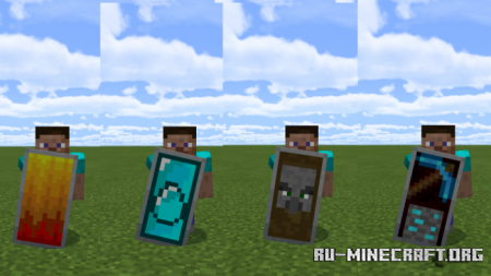  Custom Shield Pack 2  Minecraft PE 1.12