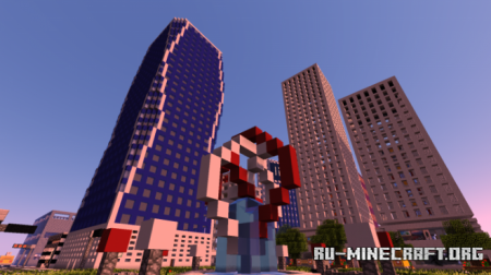  Art City Plaza  Minecraft