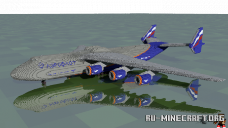  Antonov AN-225 by AlejandrooCraftx  Minecraft