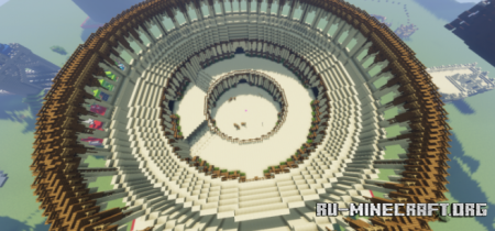  Sandstone Arena  Minecraft