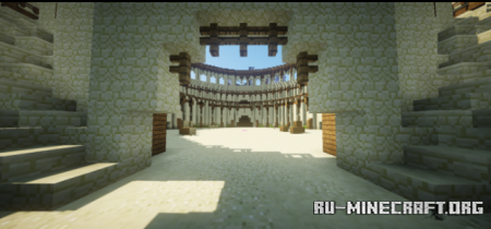  Sandstone Arena  Minecraft
