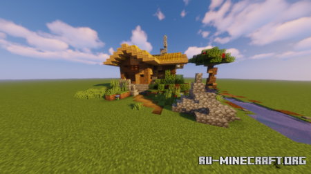  Small House - Medieval Style  Minecraft