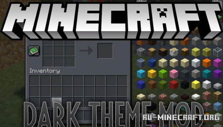  Dark Theme  Minecraft 1.12.2