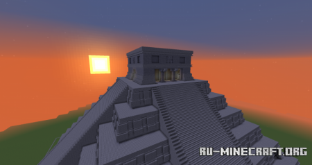  El Castillo - Temple of Kukulcan  Minecraft