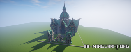  Aqua Castle - Empire Of Miners  Minecraft