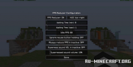  FPS Reducer  Minecraft 1.14.2