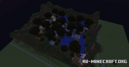  Swampy Marsh Village  Minecraft