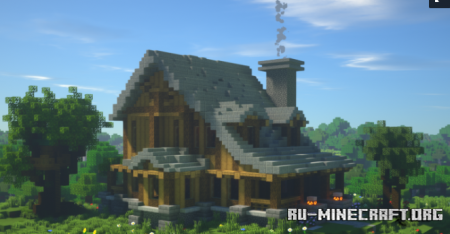 A Cabin  Minecraft