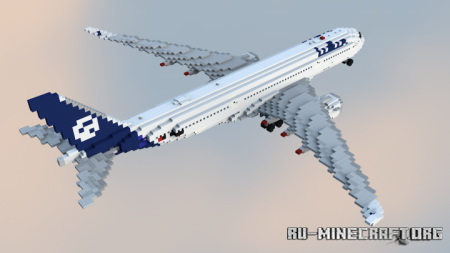  Airbus A350-900  Minecraft