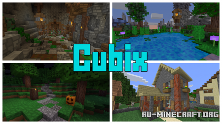  Cubix [16x]  Minecraft 1.14
