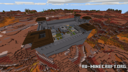  Mesa Castle Defense Base  Minecraft