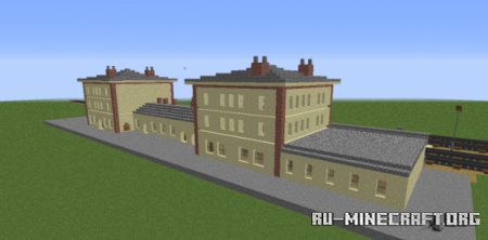  Old Trainstation  Minecraft