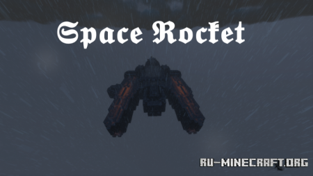  Space Rocket  Minecraft