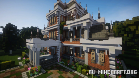  Summer House (Victorian Mansion)  Minecraft