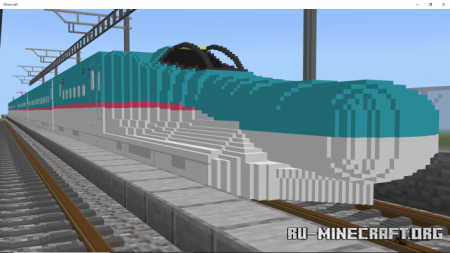 Скачать Real Train для Minecraft PE 1.12