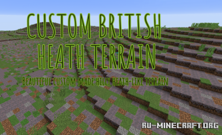  Heath Terrain - Beautiful Heath Hills  Minecraft