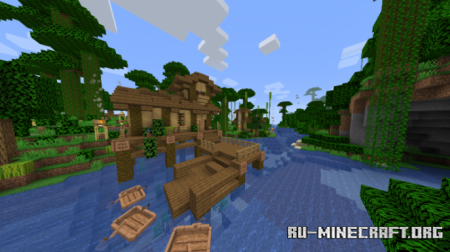  Remote Jungle Village  Minecraft
