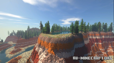  Red Canyon  Minecraft