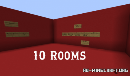  10 Rooms Puzzle  Minecraft