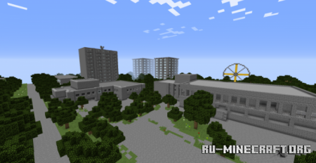  Chernobyl Exclusion Zone  Minecraft