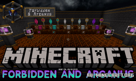 Скачать Forbidden and Arcanus для Minecraft 1.14.4