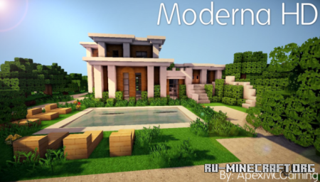  Moderna HD [64x]  Minecraft 1.14