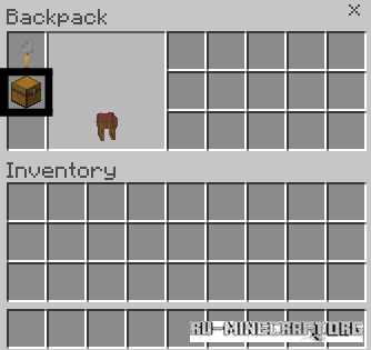 Wearable Backpacks  Minecraft PE 1.12