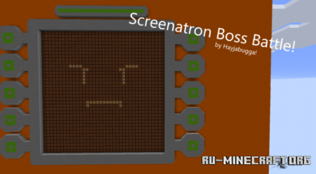  Screenatron Boss Battle  Minecraft