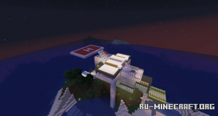  Island House  Minecraft