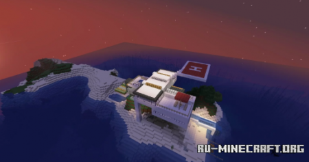  Island House  Minecraft