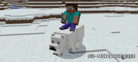  Tameable Polar Bears  Minecraft PE 1.13