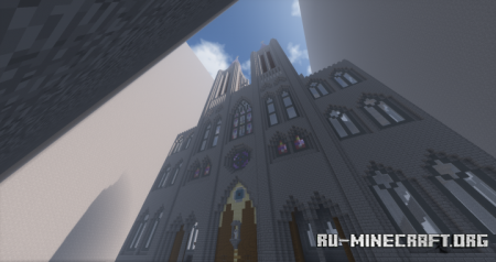  Cathedral In A Hole  Minecraft