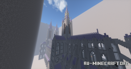  Cathedral In A Hole  Minecraft