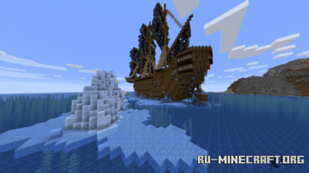  Frozen Pirate Ship  Minecraft