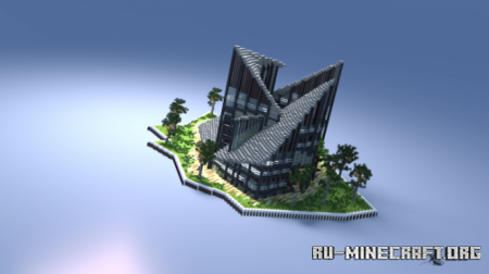  Deconstructivist House  Minecraft