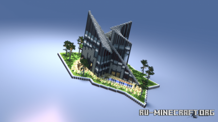  Deconstructivist House  Minecraft