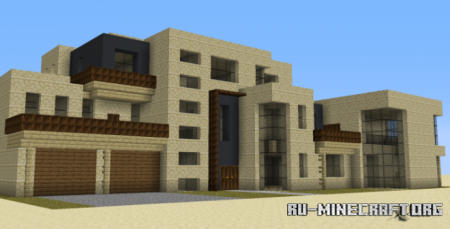  Desert Modern House by Ragratis  Minecraft