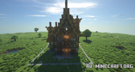  Beautiful Great Medieval House  Minecraft
