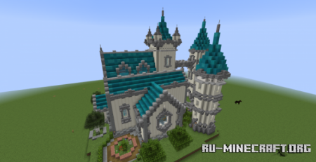  A White Palace  Minecraft