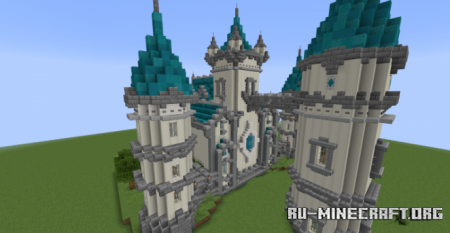  A White Palace  Minecraft
