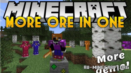  More Ores In ONE  Minecraft 1.14.4