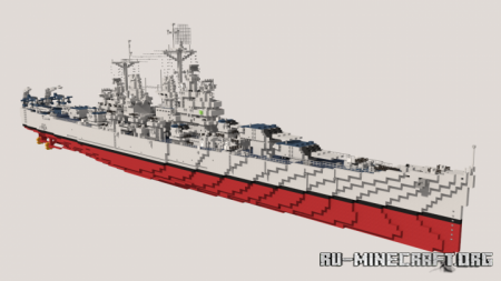  USS Baltimore (CA-68)  Minecraft