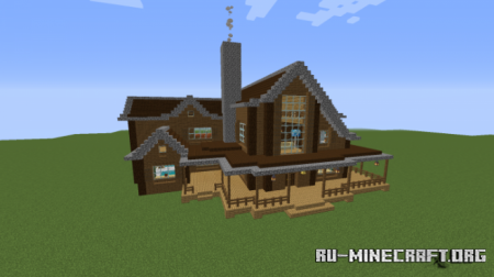  Big Farm House  Minecraft
