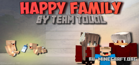  Happy Family  Minecraft PE 1.13