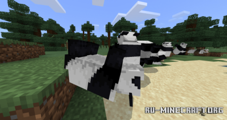 Скачать Rolling Pandas для Minecraft PE 1.12