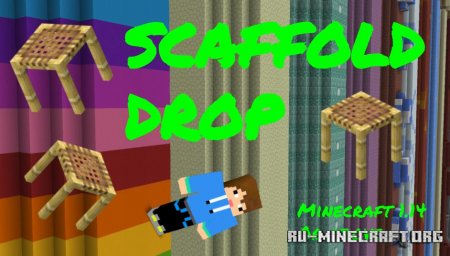  Scaffold Drop  Minecraft