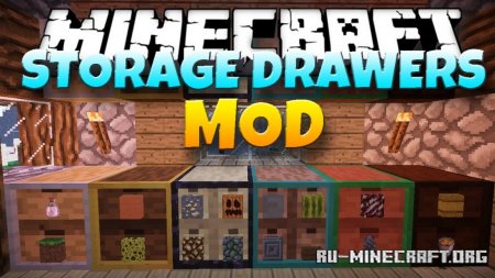  Storage Drawers  Minecraft 1.14.4