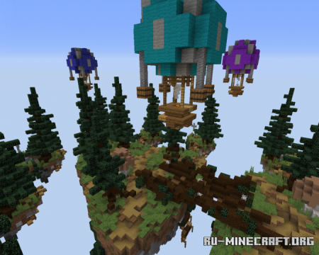  SkyWars Map - Forest  Minecraft